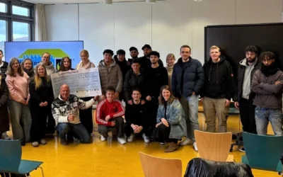 Spendenübergabe Nikolaus-Aktion